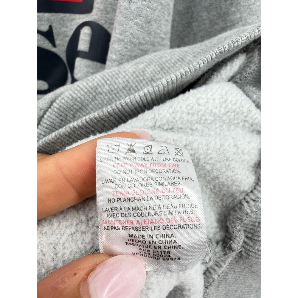 Ellesse Hoodie Mens XXL Gray Gottero Logo Pullover Sweatshirt SHS01150 - Picture 8 of 10